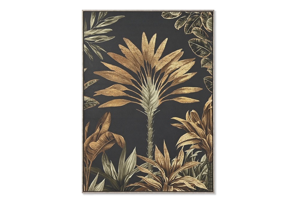 CUADRO LIENZO PS 103X4,5X143 PALMERA ABANICO